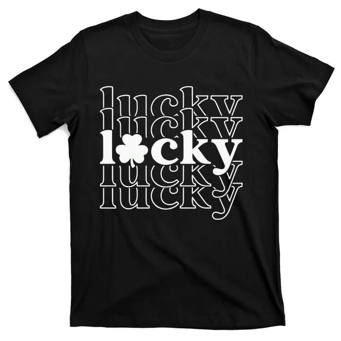 Lucky Shamrock St Patricks Day T-Shirt