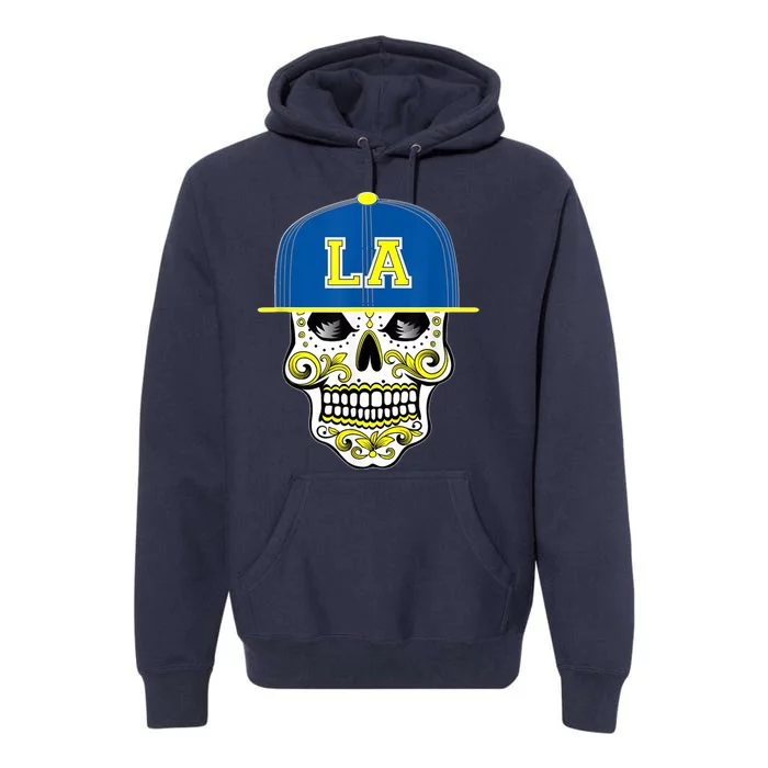 LA Sugar Skull Premium Hoodie