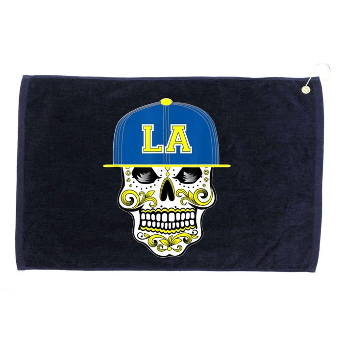 LA Sugar Skull Grommeted Golf Towel