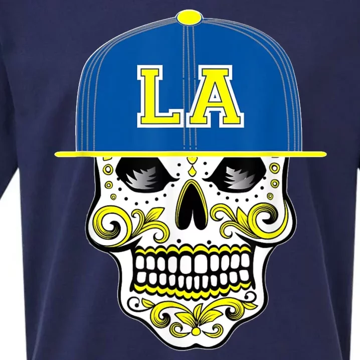 LA Sugar Skull Sueded Cloud Jersey T-Shirt