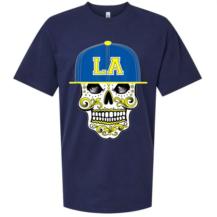 LA Sugar Skull Sueded Cloud Jersey T-Shirt