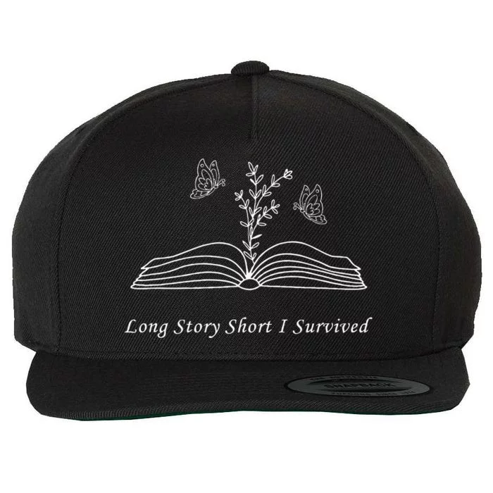 Long Story Short I Survived Wool Snapback Cap