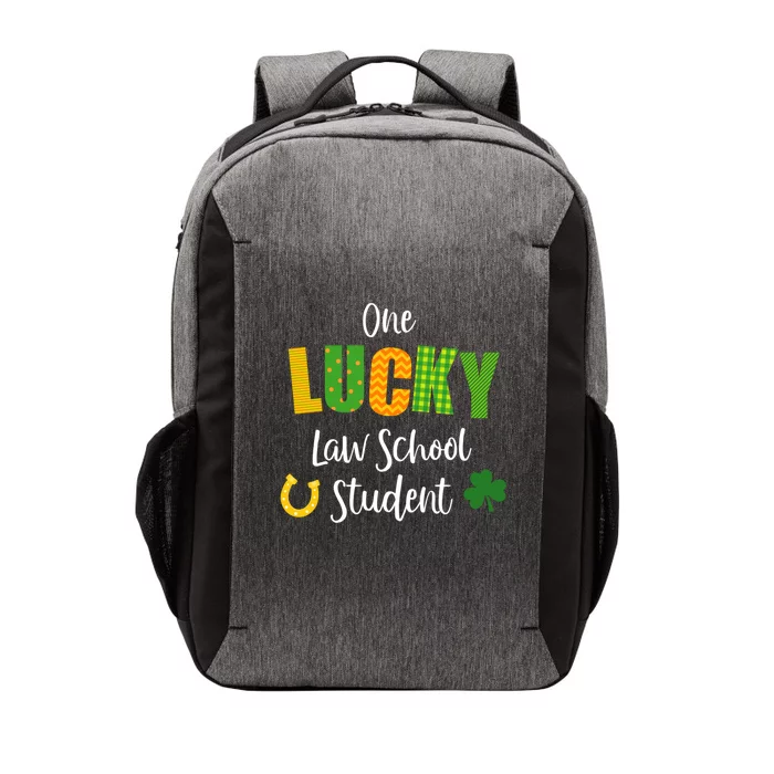 Law School Student St Patrick's Day Irish Shamrock Lawyer Funny Gift Vector Backpack