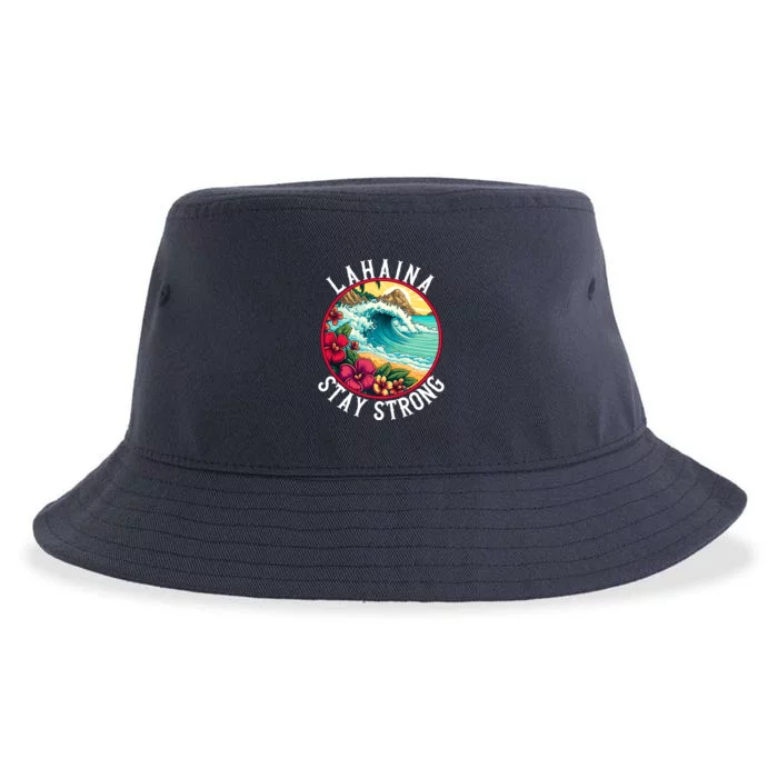 Lahaina Stay Strong Lahaina Fires Maui Strong Support Hawaii Hawaii Fires Sustainable Bucket Hat