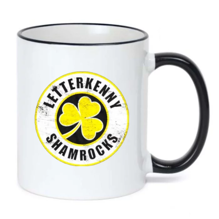 Letterkenny Shamrocks St Patrick Day Black Color Changing Mug