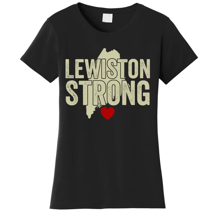 Lewiston Strong Support Lewiston Women's T-Shirt