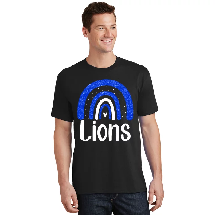 Lions School Sports Fan Team Spirit T-Shirt