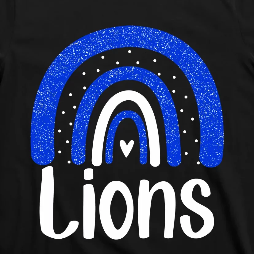 Lions School Sports Fan Team Spirit T-Shirt