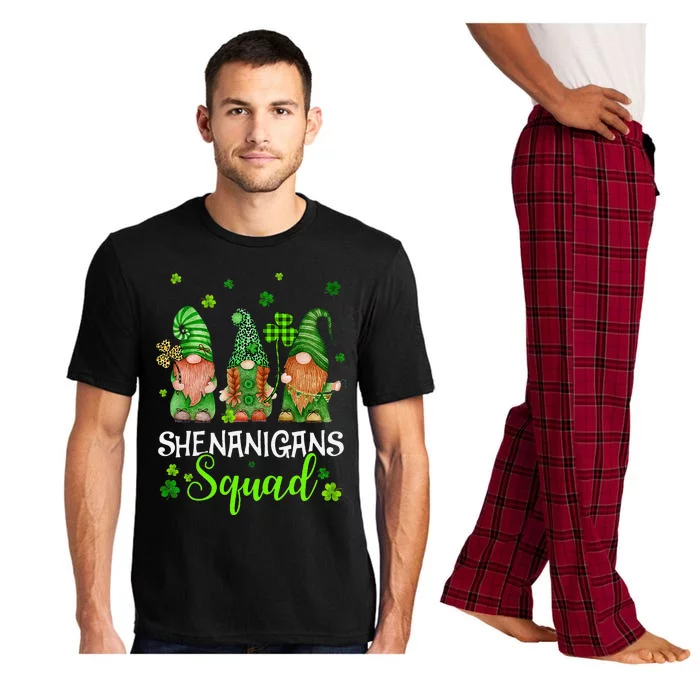 Leprechaun Shenanigans Squad st patrick green Gnomes Pajama Set