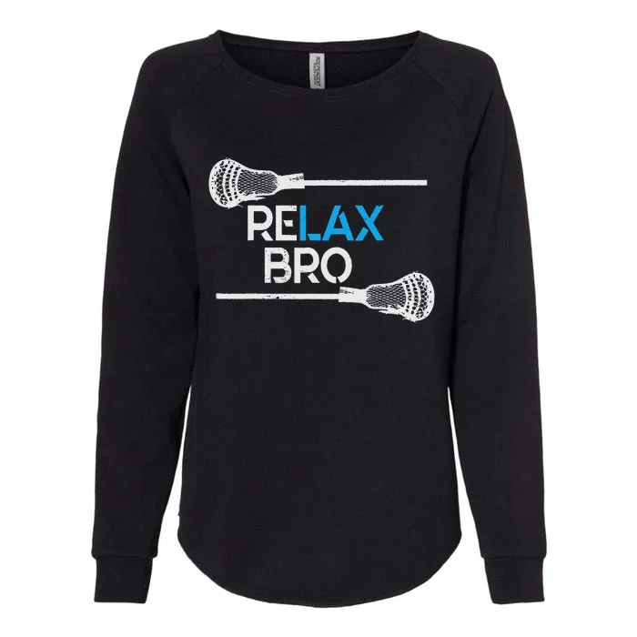 Lacrosse Sport Stick Funny Lax Player Love Perfect Gift Idea Womens California Wash Sweatshirt