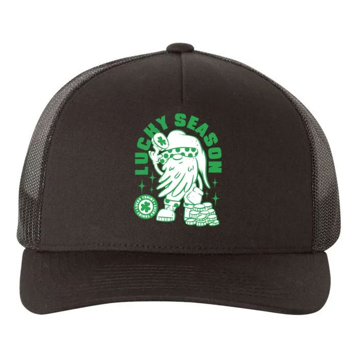 Lucky Season St Patrick's Day Lucky Yupoong Adult 5-Panel Trucker Hat