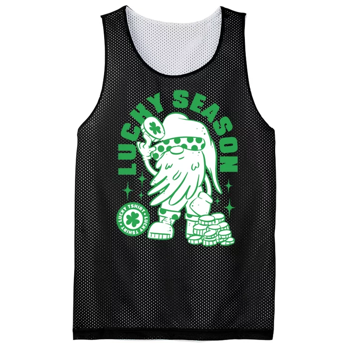 Lucky Season St Patrick's Day Lucky Mesh Reversible Basketball Jersey Tank