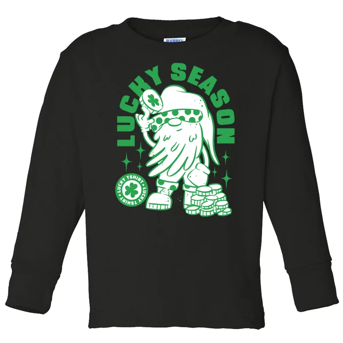 Lucky Season St Patrick's Day Lucky Toddler Long Sleeve Shirt