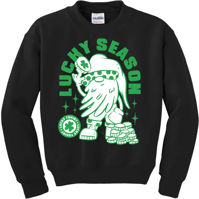 Lucky Season St Patrick's Day Lucky Kids Sweatshirt