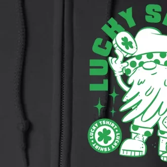 Lucky Season St Patrick's Day Lucky Full Zip Hoodie