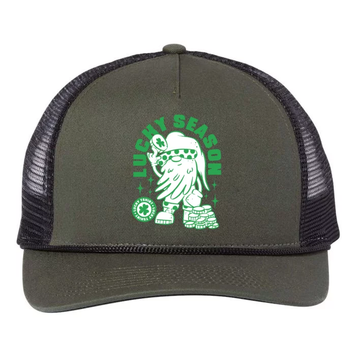 Lucky Season St Patrick's Day Lucky Retro Rope Trucker Hat Cap