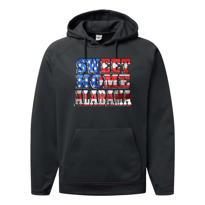 Lyriclyfe Sweatshirt Sweet Home Alabama Performance Fleece Hoodie