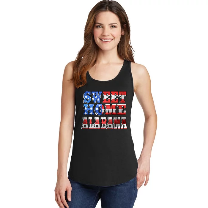 Lyriclyfe Sweatshirt Sweet Home Alabama Ladies Essential Tank