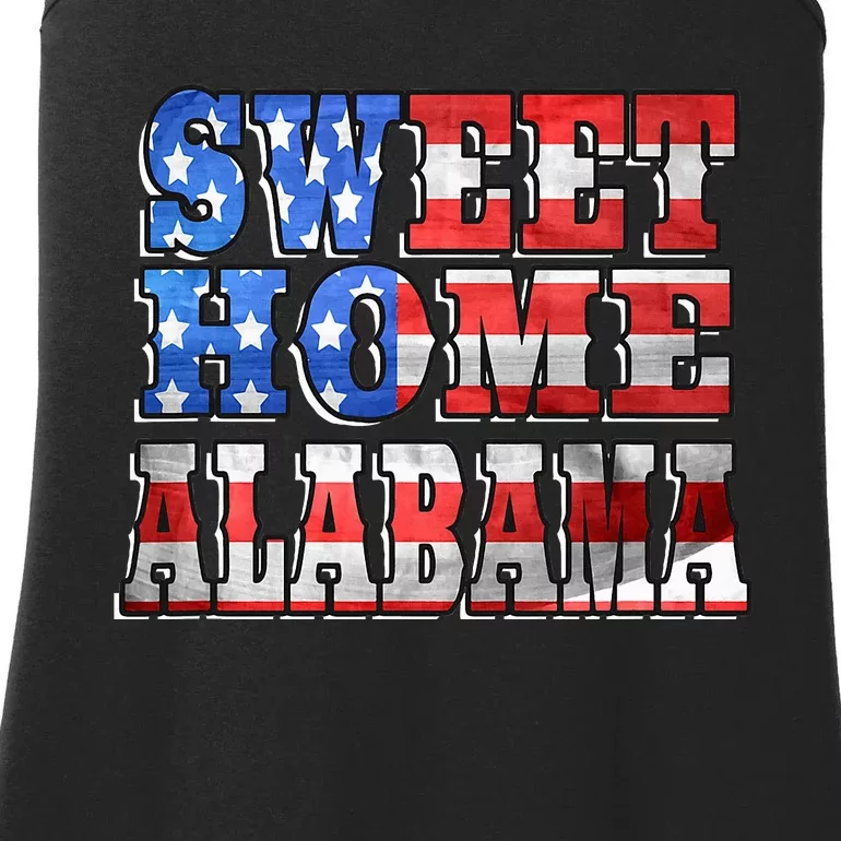 Lyriclyfe Sweatshirt Sweet Home Alabama Ladies Essential Tank