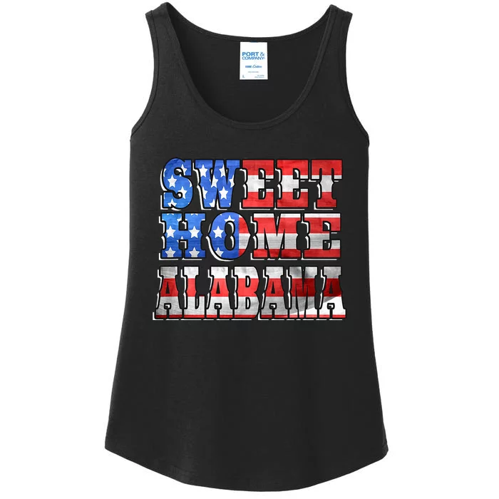 Lyriclyfe Sweatshirt Sweet Home Alabama Ladies Essential Tank