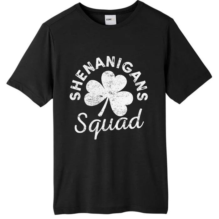 Leopard Shenanigan Squad st patrick green saint irish ChromaSoft Performance T-Shirt