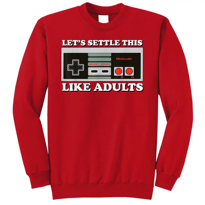 Lets Settle This Like Adults Sweatshirt