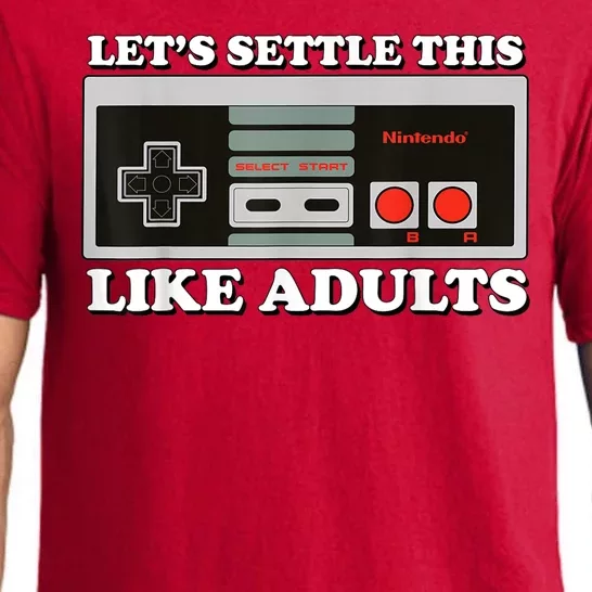 Lets Settle This Like Adults Pajama Set