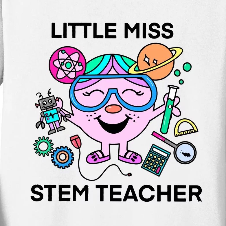 Lm Stem Teacher Kids Long Sleeve Shirt