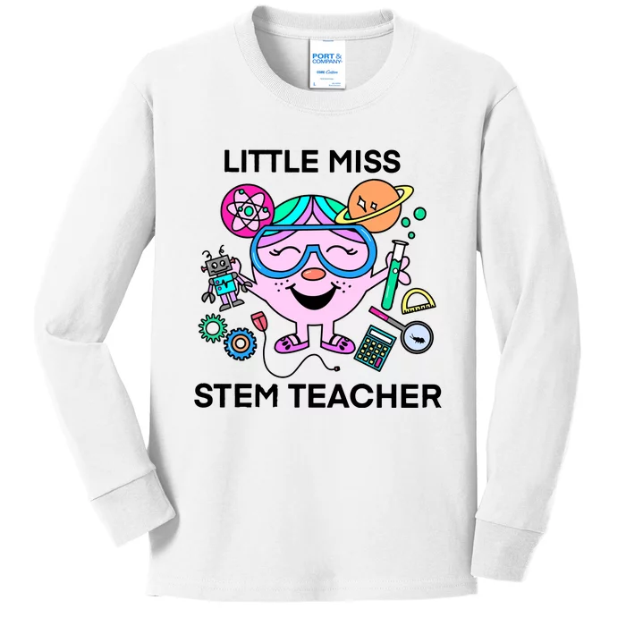 Lm Stem Teacher Kids Long Sleeve Shirt