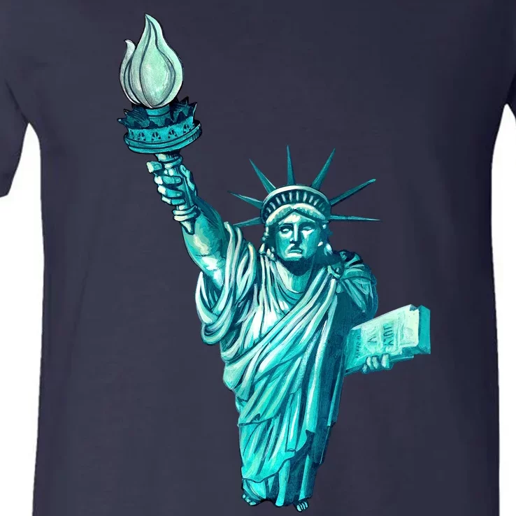 Liberty Standing Tall V-Neck T-Shirt