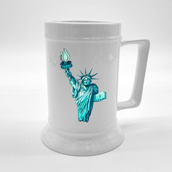 Liberty Standing Tall Front & Back Beer Stein