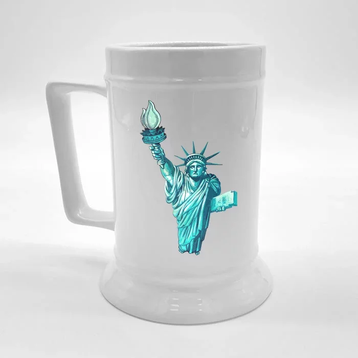 Liberty Standing Tall Front & Back Beer Stein