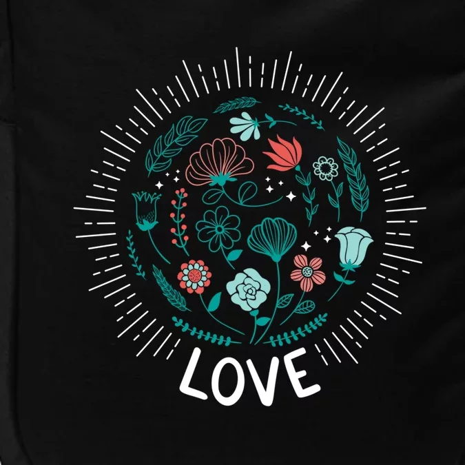 Love Save The Planet Mother Earth Environtalist Gift Impact Tech Backpack