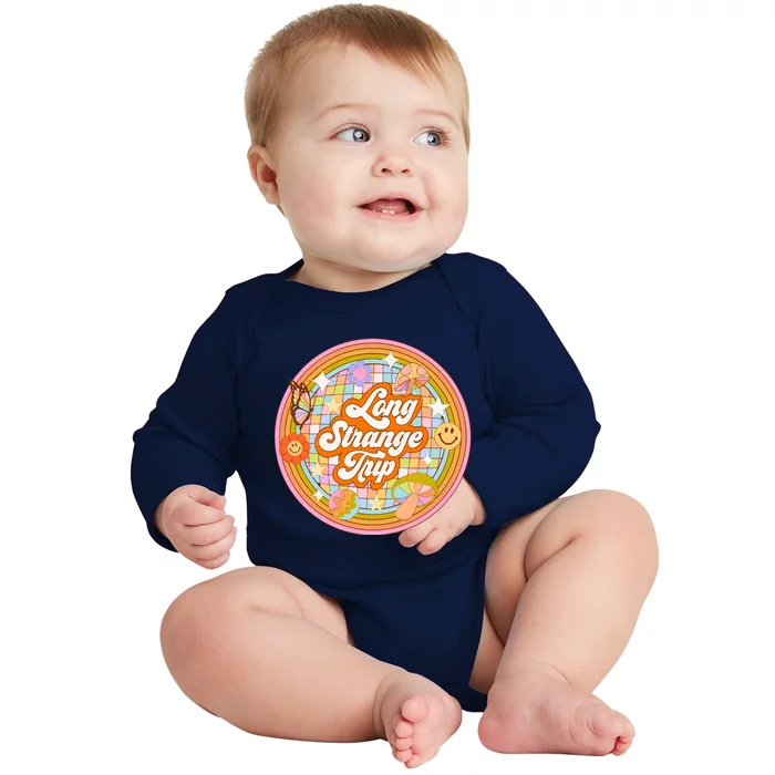 Long Strange Trip Baby Long Sleeve Bodysuit