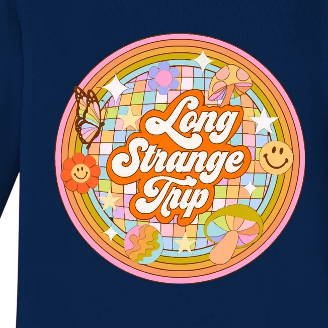 Long Strange Trip Baby Long Sleeve Bodysuit