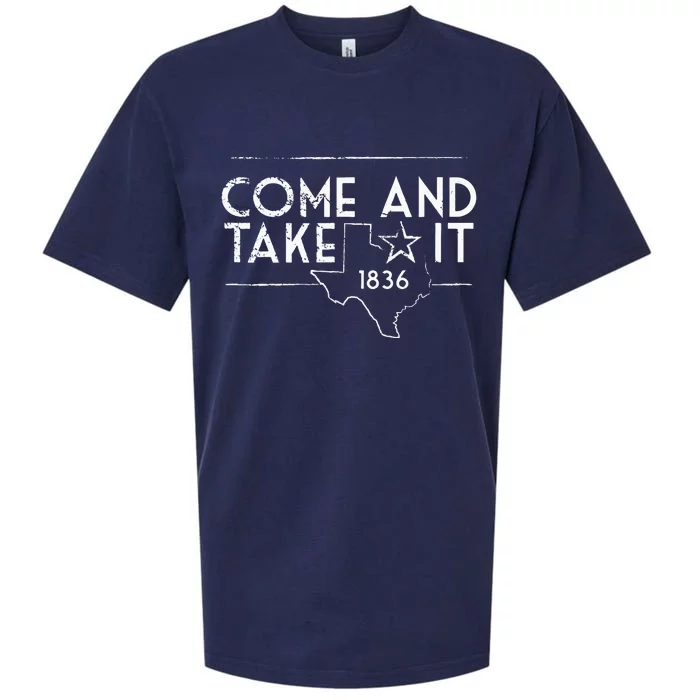 Lone Star Texas Come And Take It 1836 Sueded Cloud Jersey T-Shirt