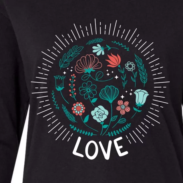 Love Save The Planet Mother Earth Environtalist Gift Womens Cotton Relaxed Long Sleeve T-Shirt