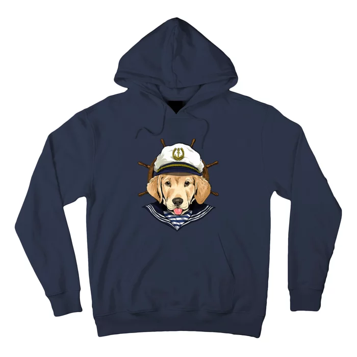 Labrador Sailor: The Captain Of The Boat Hoodie