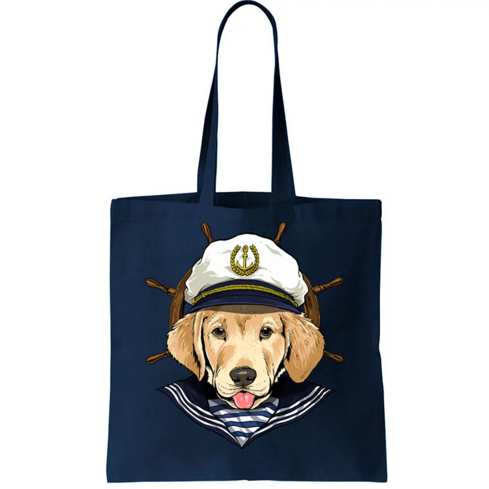 Labrador Sailor: The Captain Of The Boat Tote Bag