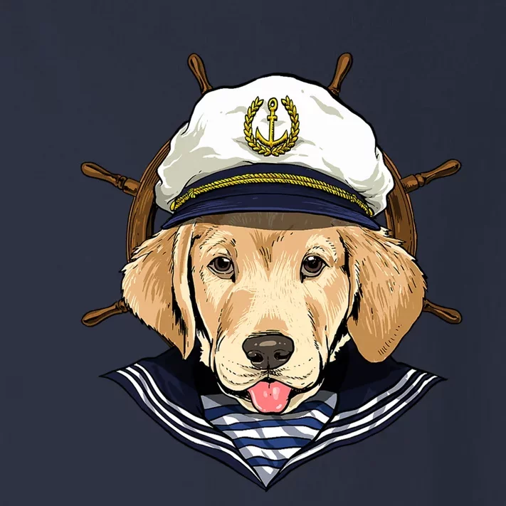 Labrador Sailor: The Captain Of The Boat Toddler Long Sleeve Shirt