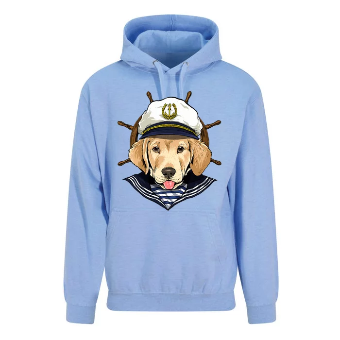 Labrador Sailor: The Captain Of The Boat Unisex Surf Hoodie