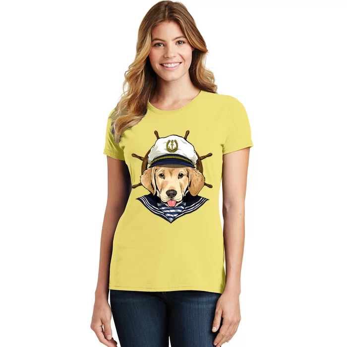 Labrador Sailor: The Captain Of The Boat Women's T-Shirt