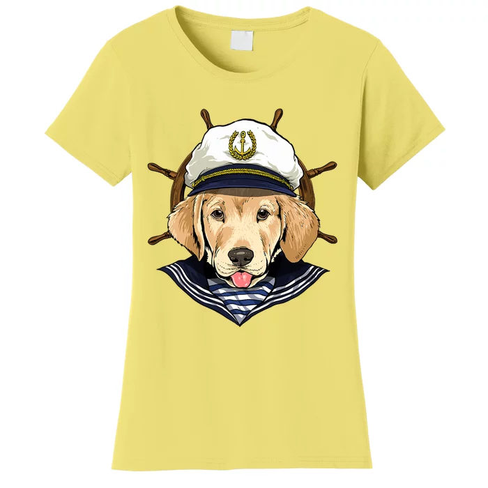 Labrador Sailor: The Captain Of The Boat Women's T-Shirt