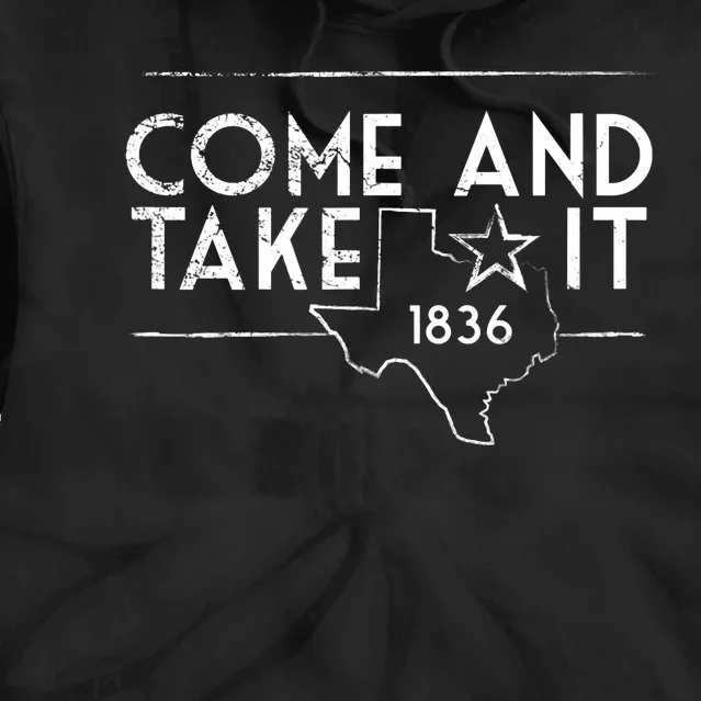 Lone Star Texas Come And Take It 1836 Tie Dye Hoodie