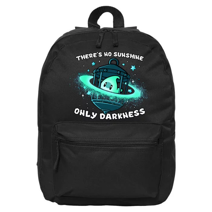 Luma Star Theres No Sunshine Only Darkness The Only Hope Is The Sweet 16 in Basic Backpack