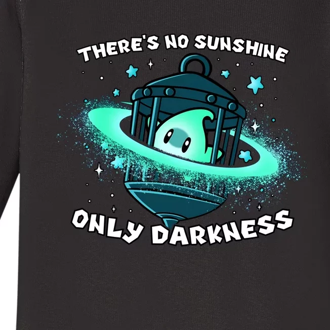 Luma Star Theres No Sunshine Only Darkness The Only Hope Is The Sweet Baby Long Sleeve Bodysuit