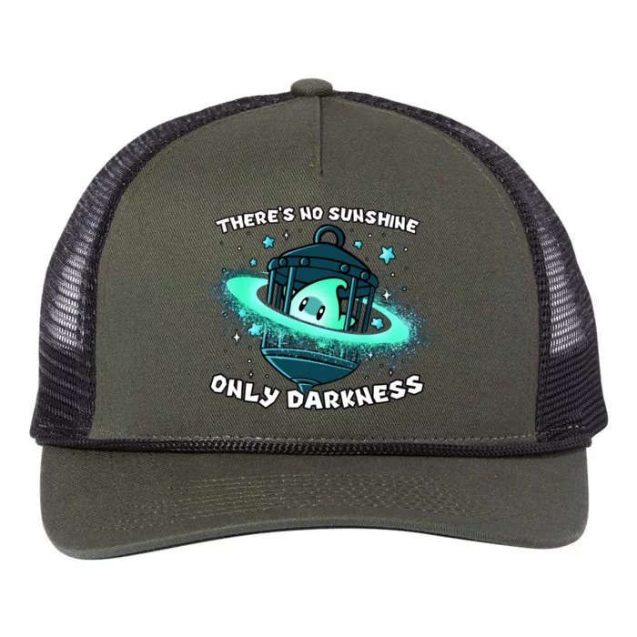 Luma Star Theres No Sunshine Only Darkness The Only Hope Is The Sweet Retro Rope Trucker Hat Cap