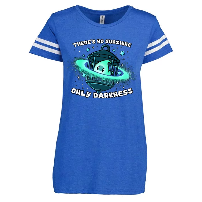 Luma Star Theres No Sunshine Only Darkness The Only Hope Is The Sweet Enza Ladies Jersey Football T-Shirt