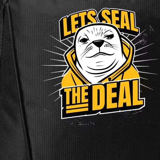 Lets Seal The Deal City Backpack