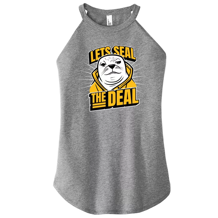 Lets Seal The Deal Women’s Perfect Tri Rocker Tank